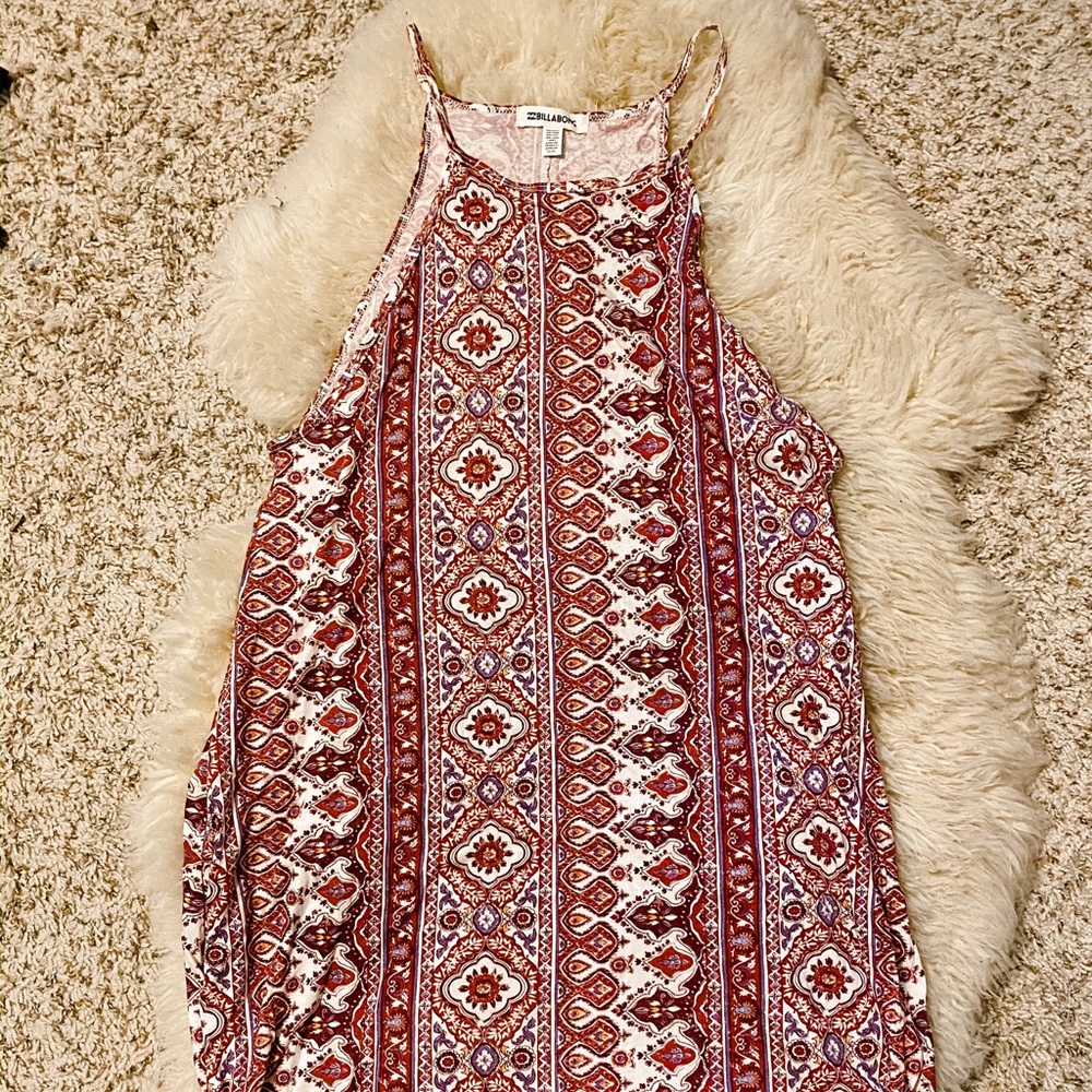 Billabong Aztec Print Tank Dress